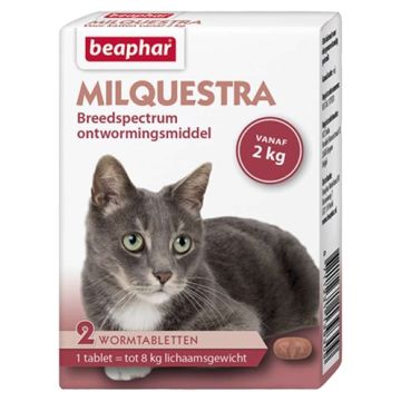 BEAPHAR MILQUESTRA KAT 2 TBL