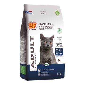 BIOFOOD CAT ADULT ALL-ROUND & FIT 1,5 KG