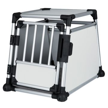 TRIXIE TRANSPORTBOX ALUMINIUM M 55X62X78 CM