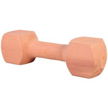 TRIXIE HOUTEN APPORTEERBLOK GEHOEKT 400 GR