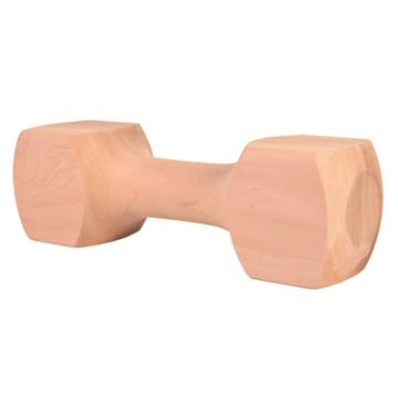 TRIXIE HOUTEN APPORTEERBLOK GEHOEKT 650 GR