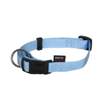 MARTIN SELLIER HALSBAND BASIC NYLON BLAUW 16 MMX30-45 CM
