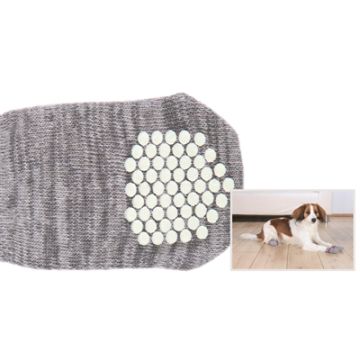 TRIXIE ANTISLIPSOKGRIJS 2 ST L-XL