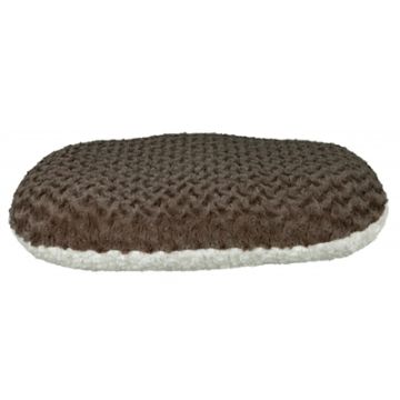 TRIXIE OVAAL KUSSEN KALINE GRIJS/WIT 44X31 CM