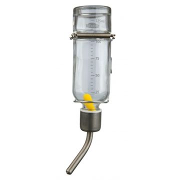 TRIXIE DRINKFLES GLAS 125 ML