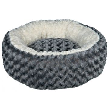 TRIXIE HONDENMAND KALINE ROND GRIJS / CREME 50X50 CM