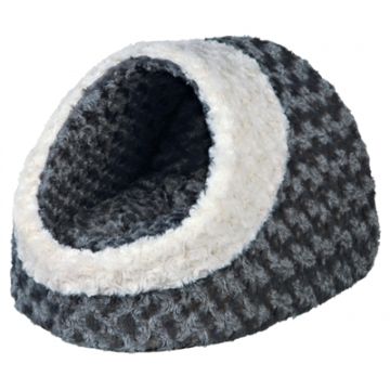 TRIXIE KATTENMAND IGLO KALINE GRIJS / CREME 41X35X26 CM