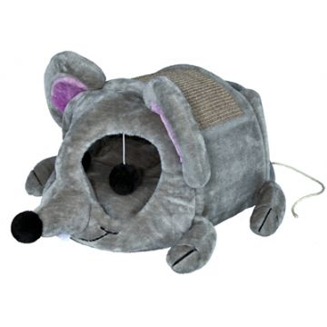 TRIXIE KATTENMAND LUKAS MUIS GRIJS / TAUPE 35X33X65 CM