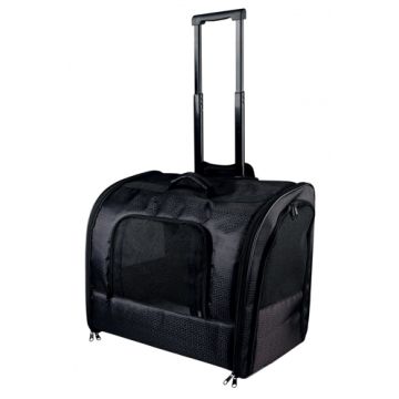TRIXIE REISMAND TROLLEY ELEGANCE ZWART 45X31X41 CM