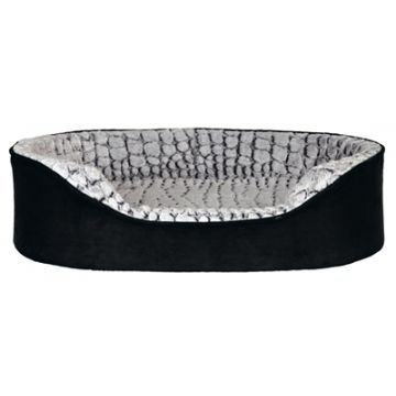 TRIXIE HONDENMAND LINO MEMORYFOAM ZWART / GRIJS 110X92 CM