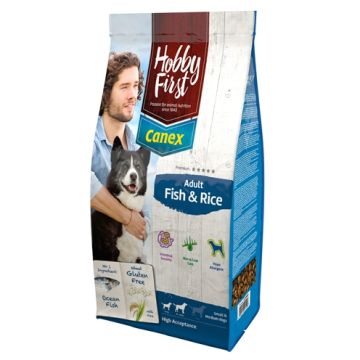 HOBBYFIRST CANEX ADULT FISH & RICE 12 KG