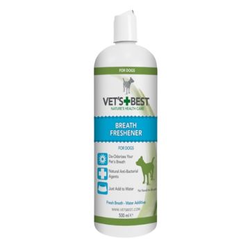 VETS BEST BREATH FRESHENER HOND 500 ML
