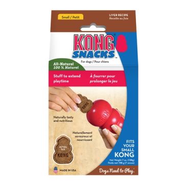 KONG SNACKS MET LEVERSMAAK SMALL 198 GRAM
