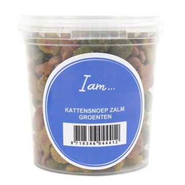 I AM KATTENSNOEP ZALM / GROENTEN 70 GR