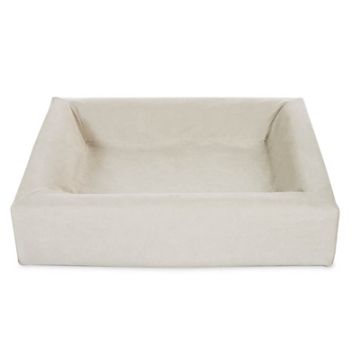 BIA BED COTTON OVERTREK HONDENMAND ZAND BIA-60 70X60X15 CM