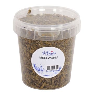 DE VRIES MEELWORM BLACK SOLDIER FLY 120 GR