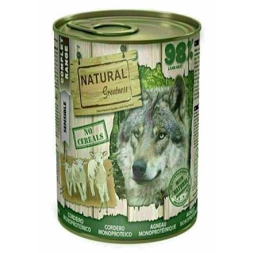 NATURAL GREATNESS MONOPROTEIC LAMB RECIPE 400 GR