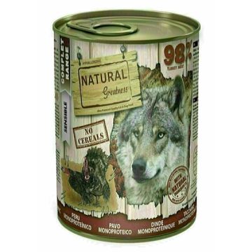 NATURAL GREATNESS MONOPROTEIC TURKEY RECIPE 400 GR