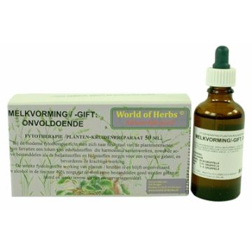 WORLD OF HERBS FYTOTHERAPIE ONVOLDOENDE MELKVORMING /-GIFT 50 ML