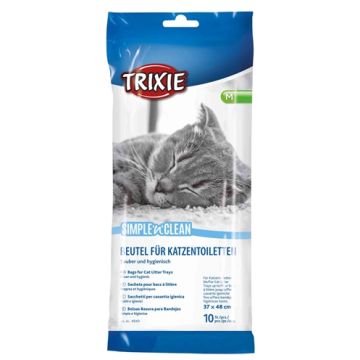 TRIXIE KATTENBAKZAK SIMPLE'N'CLEAN TOT 71X56 CM 10 ST