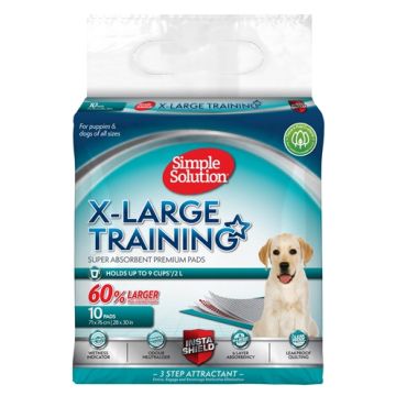 SIMPLE SOLUTION PUPPY TRAINING PADS XL 10 ST