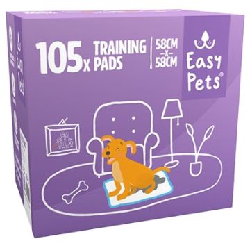 EASYPETS PUPPY TRAINING PADS 58X58 CM 105 ST