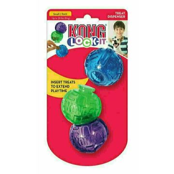 KONG LOCK-IT  5,5X5,5X5,5 CM 3 ST