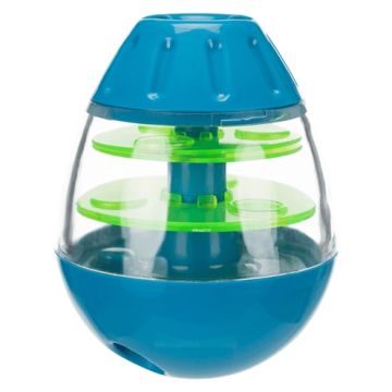 TRIXIE ROLY POLY SNACK TUIMEL EI BLAUW / GROEN 13 CM