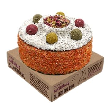 ROSWEOOD NATURALS VERJAARDAGSTAART 13X13X10 CM