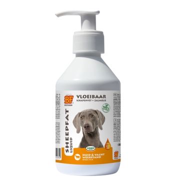 BIOFOOD VLOEIBAAR SCHAPENVET MET ZALMOLIE 250 ML
