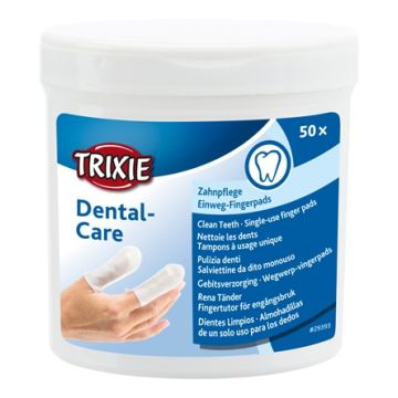 TRIXIE DENTALCARE VINGERPADS 50 ST