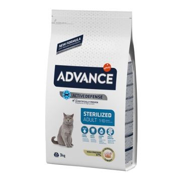 ADVANCE CAT STERILIZED TURKEY 3 KG