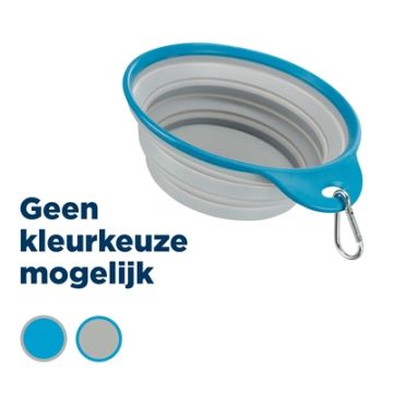 TRIXIE VOERBAK / DRINKBAK REIS STEVIGE RAND SILICONEN ASSORTI 1 LTR 18 CM