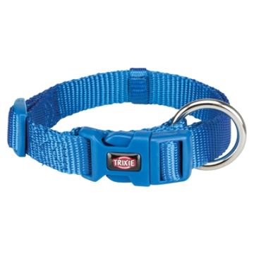 TRIXIE HALSBAND HOND PREMIUM ROYAL BLAUW 30-45X1,5 CM