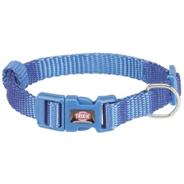 TRIXIE HALSBAND HOND PREMIUM ROYAL BLAUW 22-35X1 CM