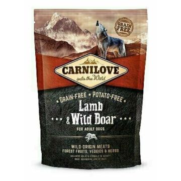 CARNILOVE LAMB / WILD BOAR ADULT 1,5 KG