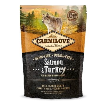 CARNILOVE SALMON / TURKEY ADULT LARGE BREED 1,5 KG