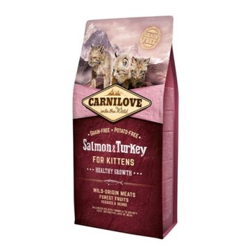 CARNILOVE SALMON / TURKEY KITTENS 6 KG