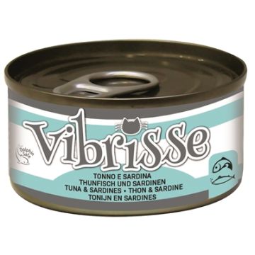 VIBRISSE CAT TONIJN / SARDINES 70 GR