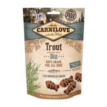 CARNILOVE SOFT SNACK FOREL / DILLE 200 GR