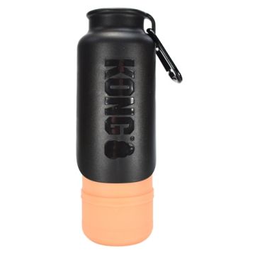 KONG H2O DRINKFLES THERMOS ORANJE 740 ML