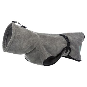 TRIXIE BADJAS HOND BADSTOF GRIJS 40 CM