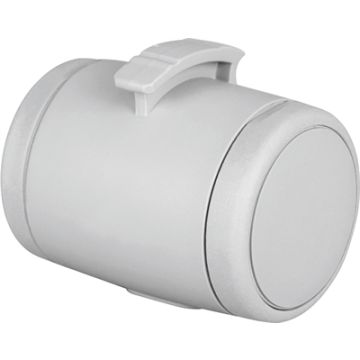 FLEXI POEPZAK / SNACKBOX LICHTGRIJS 5X5X7 CM