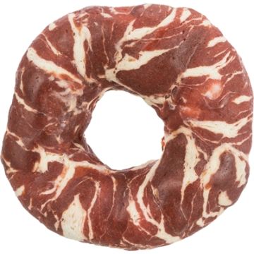 TRIXIE DENTA FUN MARBLED BEEF CHEWING RING 10 CM 100 ST
