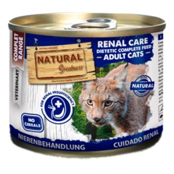NATURAL GREATNESS CAT RENAL CARE DIETETIC JUNIOR / ADULT 200 GR