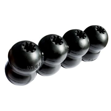 KONG EXTREME GOODIE RIBBON ZWART 21,5X8,5X5,5 CM