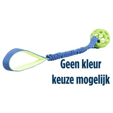 TRIXIE BUNGEE TUGGER MET BAL ASSORTI 9X9X48 CM