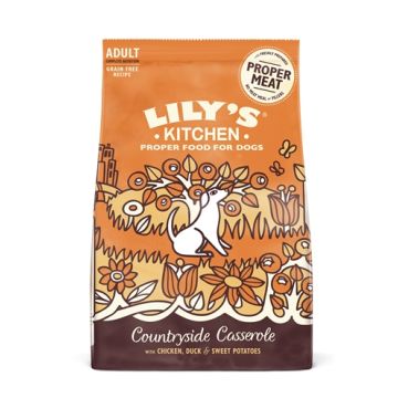 LILY'S KITCHEN DOG ADULT CHICKEN DUCK COUNTRYSIDE CASSEROLE 7 KG