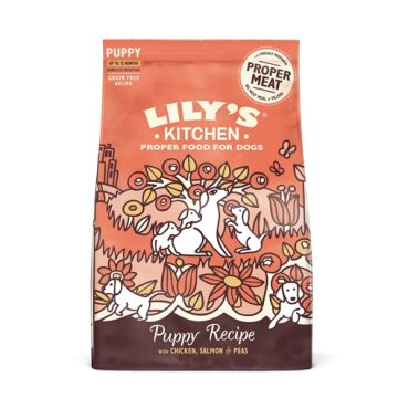 LILY'S KITCHEN DOG PUPPY CHICKEN / SALMON 7 KG