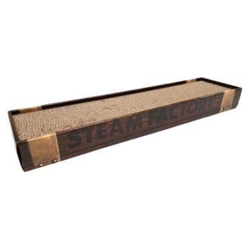 CROCI KRABPLANK HOMEDECOR WENGE HOUTPRINT DONKERBRUIN 48X12,5X5 CM